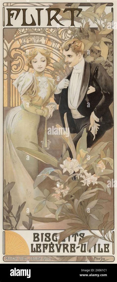 Belle Epoque Alphonse Mucha Alfons Maria 1860 1939 Locandina Immagini E