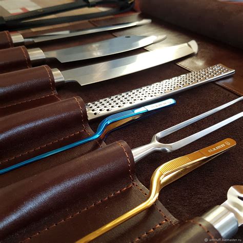 Скрутка для 7 поварских инструментов скрутка для ножей в интернет ...