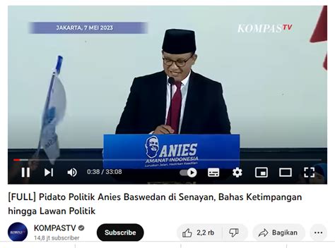 Salah Anies Resmi Umumkan Gatot Nurmantyo Sebagai Cawapres Lawan