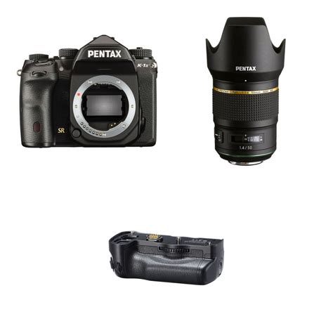 Pentax Pentax K 1 Mark II DSLR Camera With 50mm Lens And Battery