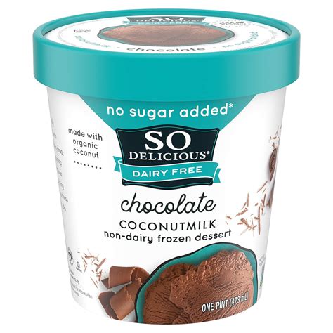 Buy So Delicious No Sugar Added Chocolate Coconut Milk Ice Cream 16 Fl Oz Online At Lowest