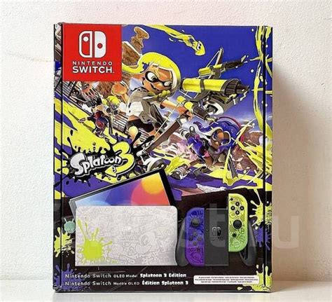 Nintendo Switch Oled Splatoon 3 Limited Edition Новый Игровые