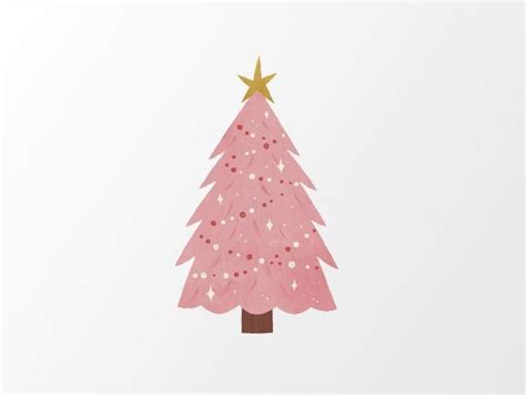 Pink Christmas Tree Png Png Images Psd Free Download Pikbest Pink