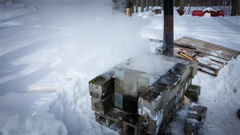 Maple Syrup Building A Cinder Block Arch Youtube