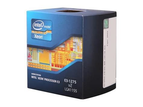 Intel Xeon E3-1275 V2 3.5GHz (3.9GHz Turbo) LGA 1155 77W ...