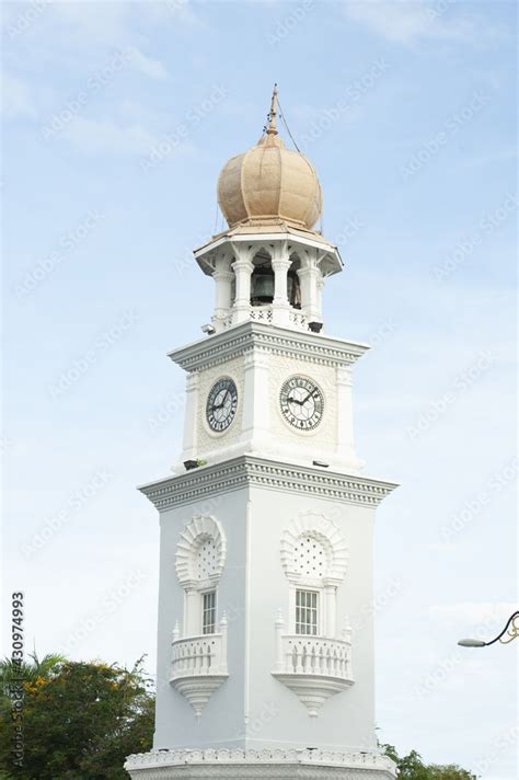 Queen Victoria Memorial Clock Tower George Town Penang Malaysia