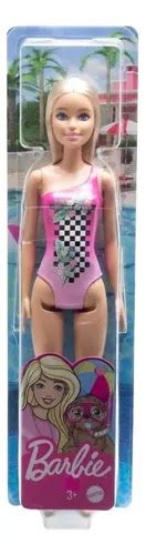 Mu Ecas Barbie En Traje De Ba O Playa Mattel Lan S Mercadolibre