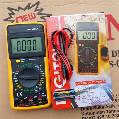 Jual Multimeter Multi Avo Tester Alat Ukur Volt Meter Digital Besar