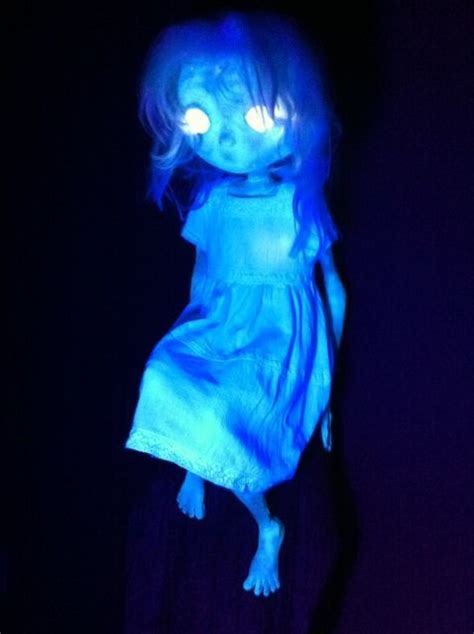 Absolutely Gorgeous And Cool Glowing Ghost Girl With Build Instructions