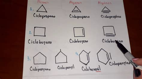 Ejemplos de Hidrocarburos cíclicos YouTube