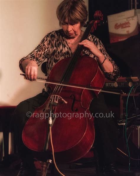 Brigit Forsyth on cello with the Lesley Anne Davies Trio at The Globe ...