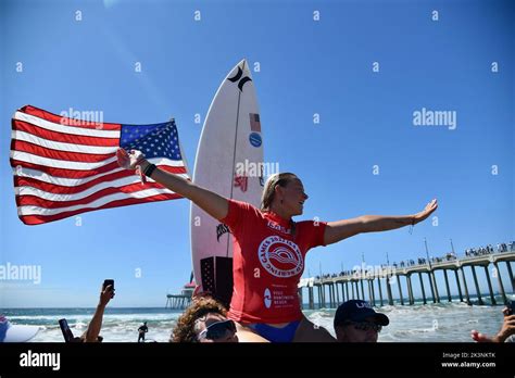 Huntington Beach California Usa Th Sep Kirra Pinkerton Of