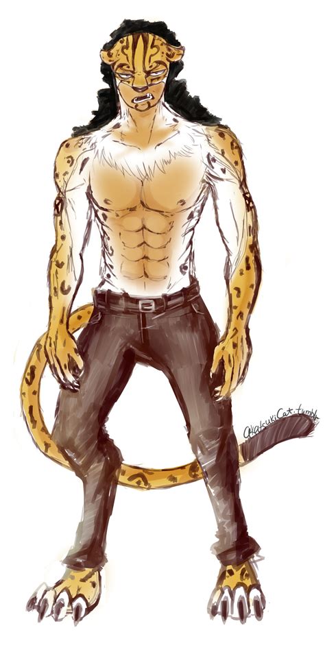 Rob Lucci Leopard Form By Akatsukicat On Deviantart