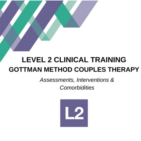 Gottman Level 2 National Marriage Seminars