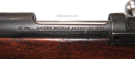 Argentine Mauser 1891 Modelo Argentino - Militariarg.com