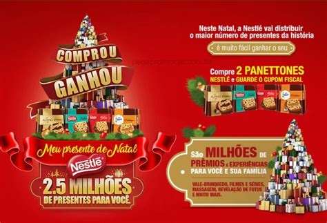 Promo O Nestl Meu Presente De Natal S O Milh Es De Pr Mios