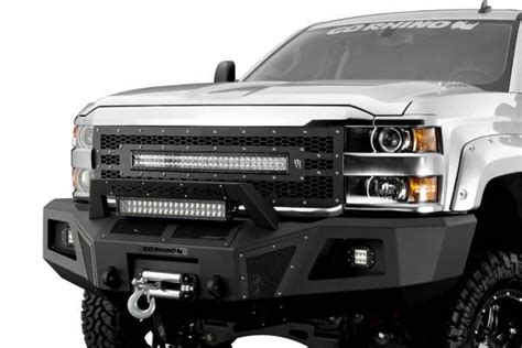 Go Rhino Go Rhino 24273t Br10 Winch Front Bumper Chevy Silverado 2500hd3500 2015 2019 2011