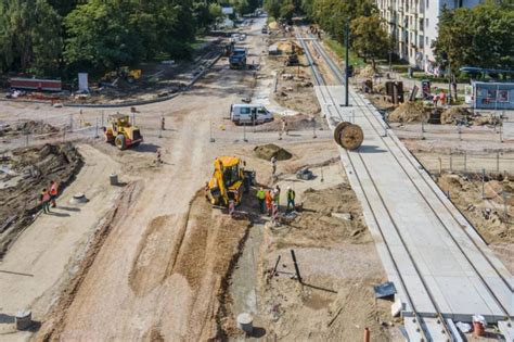 Przebudowa ul Wojska Polskiego w Łodzi Na jakim etapie są prace S