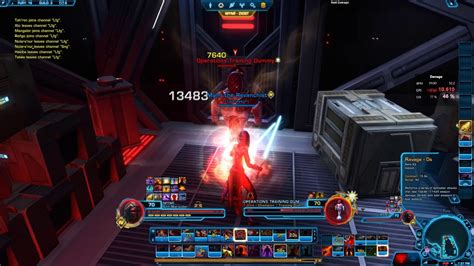 Swtor Fury Marauder Parse Rotation K Dps Youtube