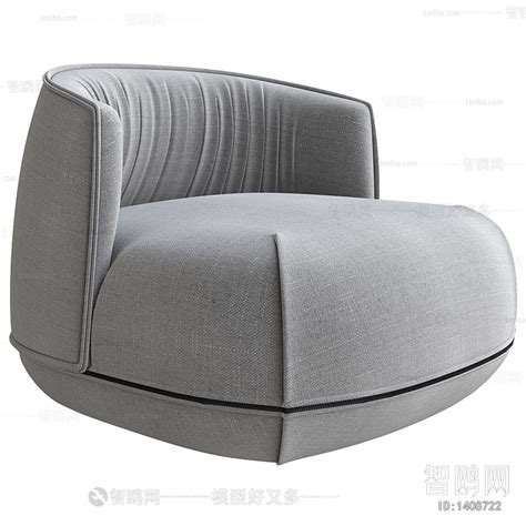 Modern Single Sofa 3d Model Download Model Id789012919 1miba