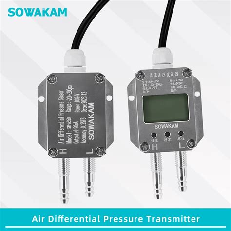 SWK A550 Air Different Pressure Transducer 4 20mA Micro Difference