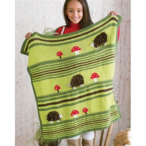 HEDGEHOG BLANKET – Vogue Knitting