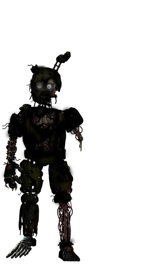 Springtrap After The Fnaf 3 Fire Fanmande By Fnafspeedfan2 On Deviantart