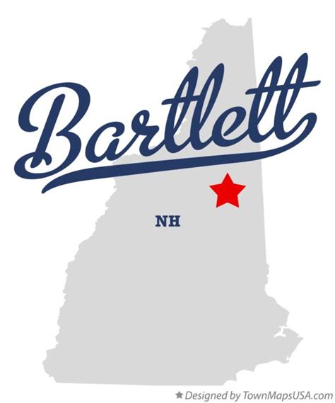 Map of Bartlett, NH, New Hampshire