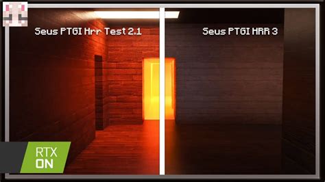 Seus Ptgi Hrr Vs Seus Ptgi Hrr Test Minecraft Rtx On Youtube