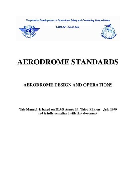 Aerodrome Standards Icao