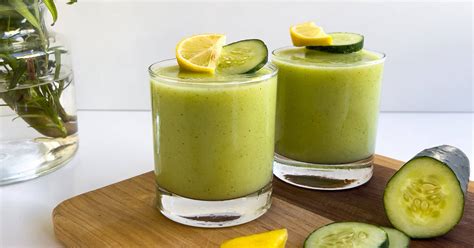 Batido de Piña y Pepino para Adelgazar Nómadas Gourmet