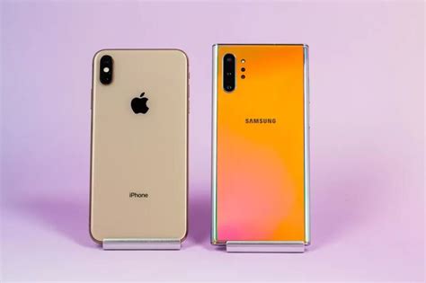 Comparativa IPhone XS Max Vs Galaxy Note 10 Plus SOS Sistemas