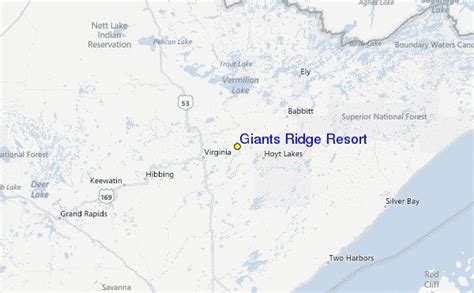 Giants Ridge Resort Ski Resort Guide, Location Map & Giants Ridge Resort ski holiday accommodation