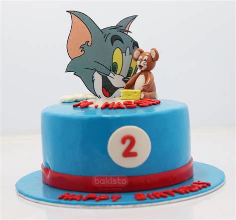 Customized Tom And Jerry Theme Birthday Cake By Bakisto