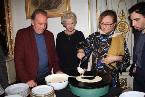 Photo Exclusif Yves Lecoq Dani Le Gilbert Catherine Frot Et