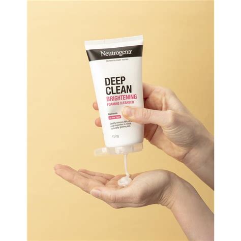 Buy Neutrogena Deep Clean Brightening Foaming Cleanser 150g Online At Chemist Warehouse®