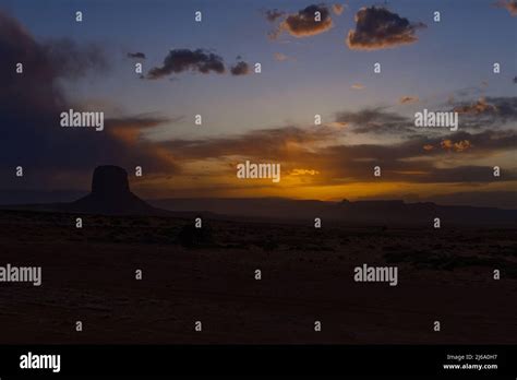 Monument Valley - Monument Valley Sunset Stock Photo - Alamy