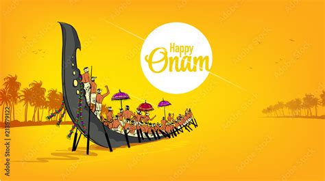 Onam South India Onam Vallam Kali For Onam Harvest Festival Free Hot