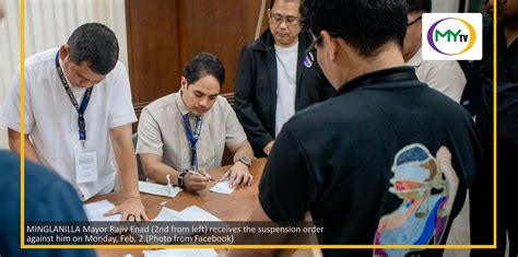 Mingla mayor, vice mayor suspended | Local News | MYTV