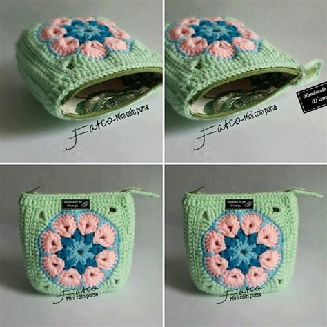 Pin By Magda Estigarribia On Bolsas Coin Purse Crochet Pattern