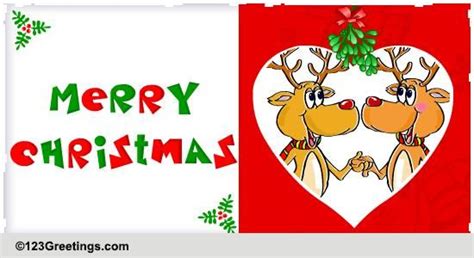 Merry Christmas Free Love Ecards Greeting Cards 123 Greetings