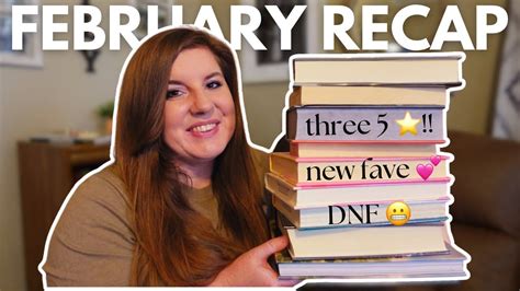 FEBRUARY WRAP UP Book Reviews Reading Stats YouTube