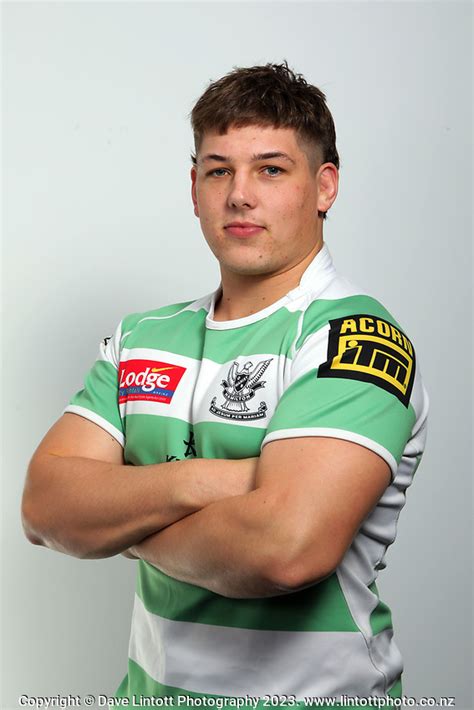 NZ Under 20 Rugby Headshots Gabe Robinson 22 May 2023 Dave Lintott