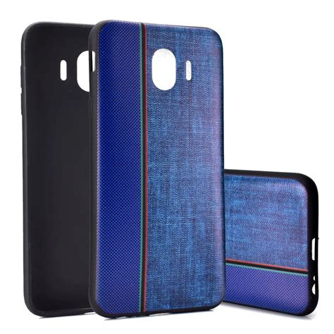 For Samsung Galaxy J4 2018 European Edition Case Cover Splicing Cowboy