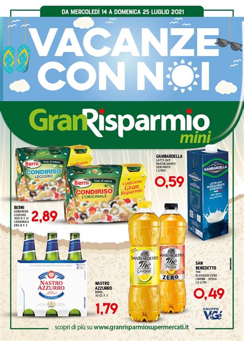 Nuovo Volantino Gran Risparmio Cosenza Prime