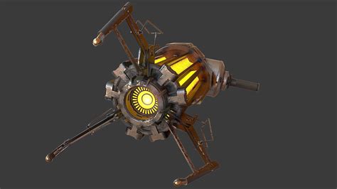 Half Life 2 Gravity Gun 3D model | CGTrader