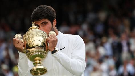 Spain's Alcaraz beats Djokovic to win Wimbledon men’s tennis final