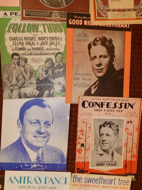 Vintage Sheet Music 1920s 1940s Antique 30 Compositions Musicals