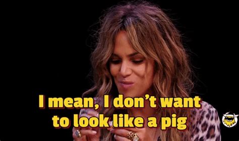 Halle Berry Hot Ones By First We Feast