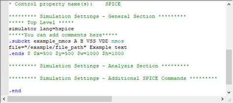 Netlisting In S Edit Via Tcl Procedures Eda Solutions